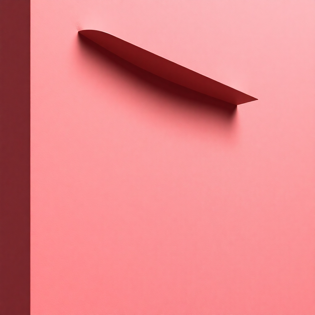 A photorealistic image showing a close-up of perfectly painted walls, with emphasis on the smooth finish and precise lines. The image should clearly illustrate the high quality of his work and attention to detail.
